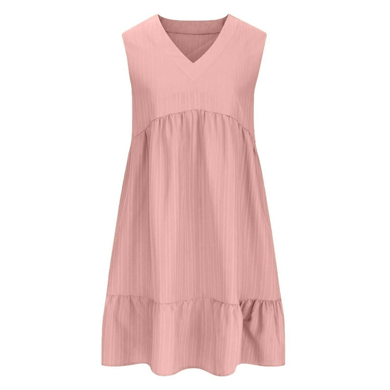 light pink mini dress flowy Either Way Off Shoulder Mini Dress main image 0