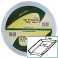 JR Products 10121 Rotolo Inserti In Vinile Bianco - Alta Qualità 2,5 Cm X 35,4 M