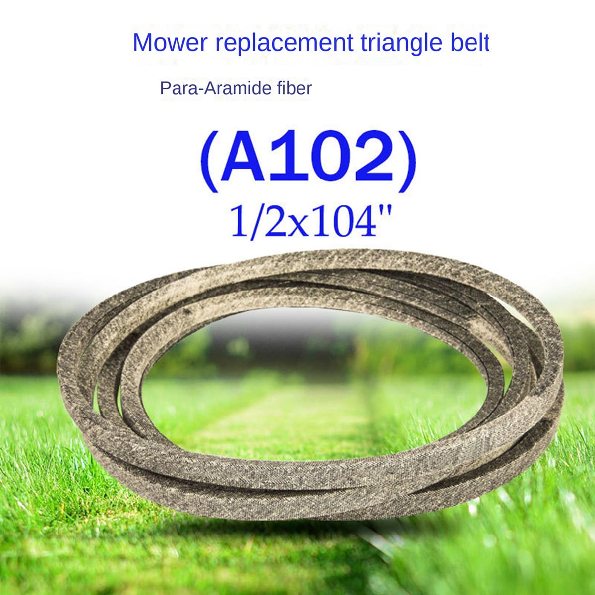 Mower Belt Aramid Fiber for John Deere GX20072 754 04219 954 04219 Cadet 754 0641 1 2x104 Inch Walmart