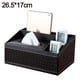 thumbnail image 2 of Caja de pañuelos de cuero multifuncional, caja de papel montada en vehículo para el hogar, caja de servilletas, 2 of 5