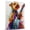 Airedale Terrier, variant on Irish Wolfhound Dog Canvas Size 8x12 – Electric Guitar Theme Dog Art for Wall, Irish Wolfhound Dog Playing Electric Guitar Wall Art, Dog Lover Canvas Decor