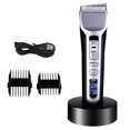thumbnail image 2 of HLONK Professional Hair Clipper Set for Men  Electric Cordless Hair Trimmer with LED Display  2 Cutting Heads & Guide Combs  240 Min Runtime  USB Rechargeable Lithium Battery  Precision B, 2 of 9