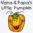 thumbnail image 2 of CafePress - Nana And Papa's Pumpkin Infant Bodysuit - Baby Light Bodysuit, Size Newborn - 24 Months, 2 of 4