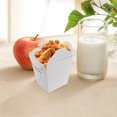 thumbnail image 1 of HEALEEP 50Pcs Chinese Take Out Food Containers for Camping and Picnics Iron Paper Rectangular, 1 of 8