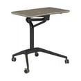 thumbnail image 2 of Pemberly Row 28" Height Adjustable Stand Up Laptop Table in Gray, 2 of 14