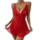 thumbnail image 5 of Lencería sexy estilo europeo y americano sexy de talla grande con tirantes de encaje de malla bordada falda ropa interior traje, 5 of 5
