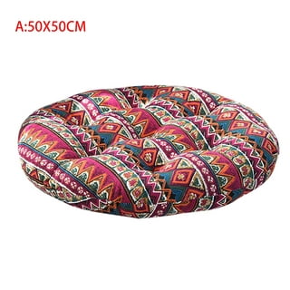 Dengmore Seat Cushion for Long Sitting Chair Cushion Round Cotton  Upholstery Soft Padded Cushion Pad Office Home Or Car 
