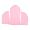 thumbnail image 2 of GUOOL 3Pcs Arch Backdrop Covers Background Stand Covers Birthday Arch Stand Covers Pink, 2 of 9