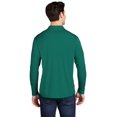 thumbnail image 2 of Sport-Tek   Posi-UV  Pro Long Sleeve Polo. ST520LS - 3XL Marine Green, 2 of 4