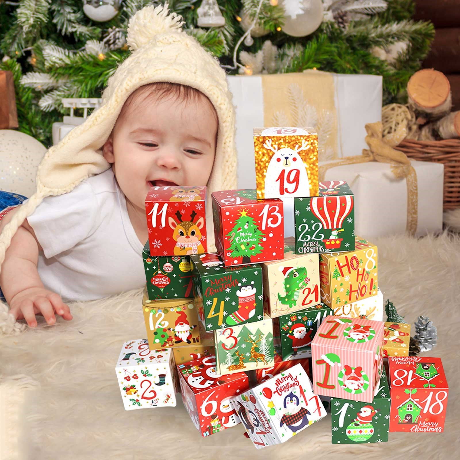 Calendrier De L'Avent Detroit Lions - 24 Mini-ornements Pour Sapin, Collection édition Limitée - 11