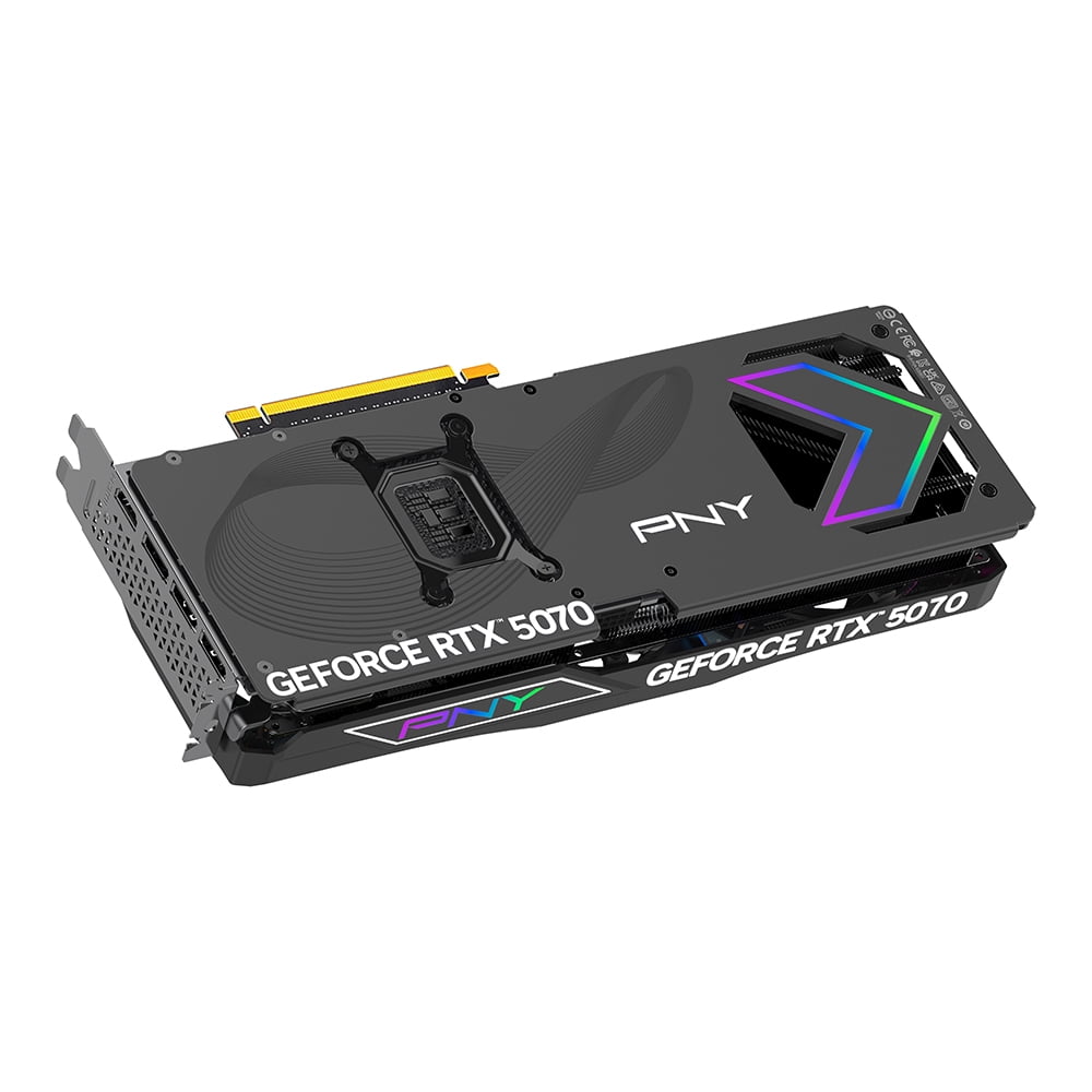 PNY GeForce RTX™ 5070 EPIC-X ARGB™ Overclocked Triple Fan GPU