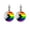 Progress Pride, variant on LGBT Pride Earrings for Women Men Rainbow Leverback Earrings Gay Lesbian Transgender Nonbinary Pansexual Bisexual Earrings Jewelry Progress Pride
