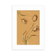 thumbnail image 1 of Marco de Fotos de escritorio Pintado a mano de planta de flor Tulipan Blanco 5x7 pulgadas Unbranded, 1 of 4