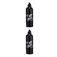 thumbnail image 4 of Yuarrent Ciclismo Camping bicicleta deportes al aire libre aleación de aluminio botella de agua portátil Metal deporte 750ml botella negro 2piezas, 4 of 6