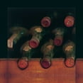 thumbnail image 2 of Amy Melious 15x15 White Modern Wood Framed Wall Art Titled - Vintage Wine Cellar I, 2 of 5