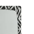 thumbnail image 2 of Ambesonne Tribal Fitted Sheet, Sketchy Seem Rectangular, Twin XL Size, Black and White, 2 of 2