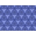 thumbnail image 1 of Ahgly Company Indoor Rectangle Patterned Sky Blue Dress Blue Area Rugs, 4' x 6', 1 of 6