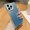 Blue, variant on SaniMore for iPhone 14 Pro Case, IMD Shockproof Corners Stylish Laser Clear Design Slim Fit Lightweight Shockproof Resistant Anti-fall Soft Silicone Shell for iPhone 14 Pro, Green