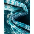 thumbnail image 4 of Unique Loom Sofia Collection Area Rug - Albert (3' 3" x 16' 5" Runner Turquoise/Ivory), 4 of 7