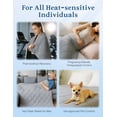 thumbnail image 3 of ZonLi Cooling Blanket Lightweight Breathable Cool Touch 90×108 King, Coastal Blue, 3 of 6