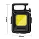 thumbnail image 4 of COB LED Mini llavero luz 7 modos 1000LM linterna para acampar al aire libre senderismo, 4 of 5