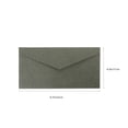 thumbnail image 2 of PTOOTP Green Rectangular Blank Envelopes for Party Use, Letter Size, 30Pcs, 2 of 8