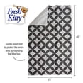 thumbnail image 2 of Fresh Kitty Durable XL Jumbo Foam Litter Box Mat – BPA and Phthalate Free, Water Resistant, Traps Litter from Box, Scatter Control, Easy Clean Mats – Gray Pattern 40”x 25” (9052), 2 of 5