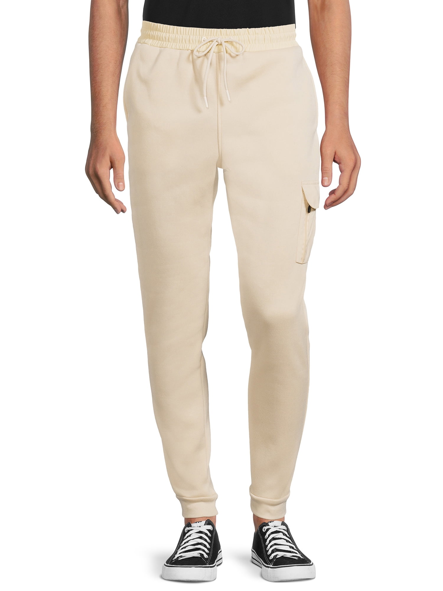 Tahari Men's Fleece Cargo Joggers