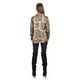 thumbnail image 3 of Blusa satinada con estampado Roman Fashion /Juvenil, 19443 (Cafe) cafe G, 3 of 5