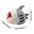thumbnail image 2 of Lit pour Chat en Forme de Niche 2026 Mignon Hiver Chaud Bouche Douce Lit pour Chat Cachette pour Chat Petit, 2 of 4