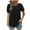 Black, variant on 10$!Summer Plus Size Tops for Womens 2025 Fashion Daily Short Sleeved V-neck T-shirt Top Short Sleeved Round Neck Top/shirt