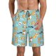 thumbnail image 1 of Fotbe Cute Dogs Corgi Trajes de Baño Estampados para Hombre, Shorts de Verano de Secado Rápido, Ropa de Playa, Bañadores-Small, 1 of 6