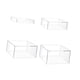 thumbnail image 4 of Soporte acrílico para magdalenas, 4 piezas, soporte para postres, soporte para pasteles, Perfume, magdalenas, pintalabios, figura, tarros de especias, 4 of 9