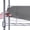 Charcoal, variant on SILKBUT Wire Shelf Liner 18" X 48", Heavy Duty Shelf Liners for Wire Shelving, Waterproof Protector Mats, Set of 6, Transparent