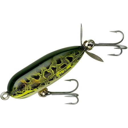 UPC: 0025436000059 | Heddon Tiny Torpedo Topwater Natural Leopard Frog 1 7/8 1/4 oz.