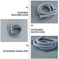 WAXIAYU 2m Washer Machine Hoses Hot/Cold Water Inlet Supplies