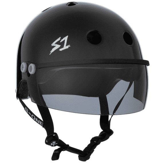 S1 Lifer Visor Helmet - GEN 2 - Black Gloss w/ Tint Visor