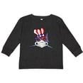 thumbnail image 3 of Inktastic 4th of July Patriot Shark Boys or Girls Long Sleeve Toddler T-Shirt, 3 of 5