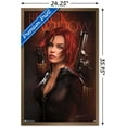 thumbnail image 3 of Marvel Comics - Black Widow - Two Guns Wall Poster, 22.375" x 34", Framed, 3 of 3