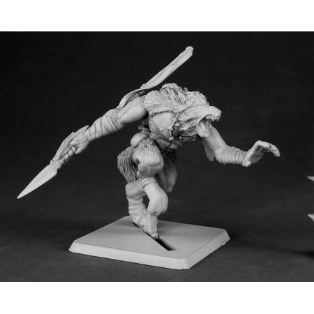 Reaper Miniatures Takhi, Frostfang Shaman #14565 Koborlas Unpainted RPG D&D Mini