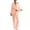 Pink, variant on Womens Pajamas Fuzzy Feather Trim Long Sleeve Button-Down Tops Pants 2 Piece Women Lounge Sets Womens Sleepwear