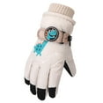 thumbnail image 5 of Gnwei Kids Waterproof Warm Winter Ski Gloves, Winter Toddler Mittens Boys Girls Snow Mitten Fleece Warm Kids Gloves Cold Weather, 5 of 8