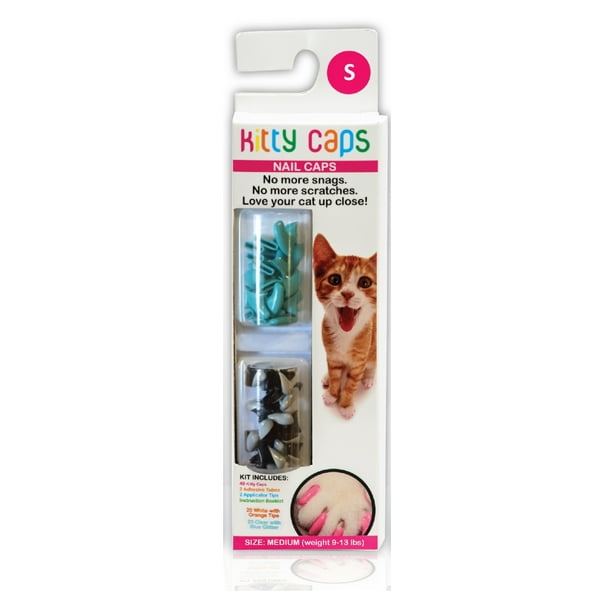 Kitty Caps Nail Caps for Cats Safe, Stylish & Humane Alternative to Declawing Covers Cat