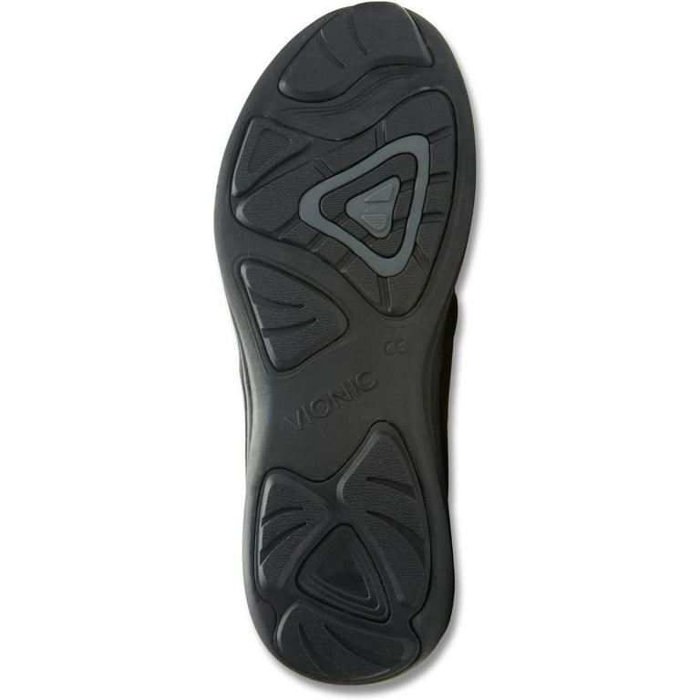 Vionic Agile Kea Women s Orthotic Supportive Slip on Fitness Shoe 7.5 Black Black