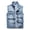 BU1, variant on Vintage Ripped Denim Vest Jacket For Women Frayed Hem Sleeveless Down Down Jean Jacket With Pocket Slim Outwear