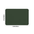 thumbnail image 3 of Small Artificial Leather Mouse Pad Waterproof Easy to Clean Glossy Surface for Office and Gaming, 3 of 6