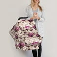 thumbnail image 3 of Haiem Rose Flowers Baby Nursing Cover & Nursing Poncho - Multi Use Cover for Baby Car Seat Canopy, Stroller Cover, 360°Full Privacy Breastfeeding Coverage, 3 of 9