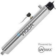 Viqua UVMax 7-9 GPM Monitored Low UVT UV E4-50+ Professional Plus System