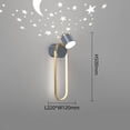 thumbnail image 6 of Modern Wall Lamp Fairy Starry Sky Sconce Adjustable Metal Wall Mount Light, Home Decor 18W LED Headboard Lighting Fixture, Living Room Bedroom Bedside Wall Sconces, 6 of 6