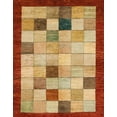 thumbnail image 1 of Ahgly Company Machine Washable Indoor Rectangle Abstract Orange Area Rugs, 8' x 12', 1 of 1
